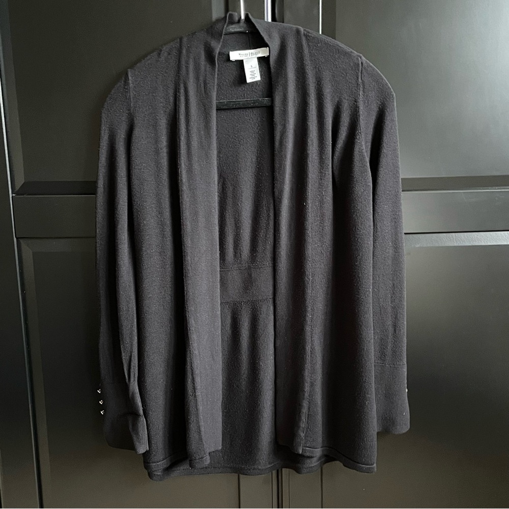 WHBM Cardigan Black GUC (S)